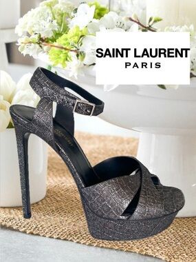AUTHENTIC SAINT LAURENT LIMITED EDITION HEELS